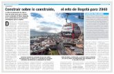 PLANEACIÓN Construir sobre lo construido, el reto de Bogotá para … · 2020-02-03 · de oferta extraordinaria de transporte sostenible y gestión de la demanda del transporte