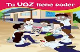 Tu VOZ tiene poder - UNFPA El Salvador · 2019-02-07 · a ellos si te sientes incómodo porque alguien te está molestando. Para que tú conozcas aquellas situaciones en las cuales