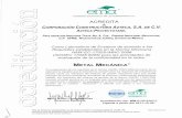 ccazteca.com.mxccazteca.com.mx/img/certificaciones/Laboratorio_Central.pdfNRF-172-PEMEX-2012 Inciso 8.4 / 8.4.1 con base en IS028300:2008 solo para el método 6.3.2.1. Válvulas para