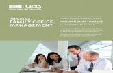 La gestión estratégica de una Family Office trasciende a ...negocios.udd.cl/files/2013/08/Brochure-Family-Office-Management.pdf · Familias de alto patrimonio, con recursos líquidos,