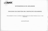 INTENDENCIA DE ADUANAS - Portal SAT• Decreto 65-89 delCongreso de la República de Guatemala y sus reformas "Ley de Zonas Francas" ... Importación a un Depósito Fiscal en Tiendas
