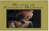 Añal-No . . Abril, 1991 1- Revista de i Estudios Budistas...un ejemplar de la revista y 20 separatas de sus artículos. El m1mero 1 de la Revista de Estudios Budistas se termin6 de