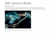 Técnicas de iluminación en fotografíaoff-camera-flash.com/.../uploads/2013/07/Bruce-Lee.pdfKato, el guardaespaldas del Avispón Verde. Éste papel le abrió las puertas a que pocos