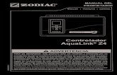 Controlador AquaLink Z4 - HidroShop.mx · La inmersión prolongada en agua caliente puede producir hipertermia. La hipertermia ocurre cuando la temperatura interna del cuerpo alcanza