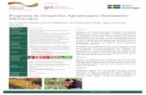 Programa de Desarrollo Agropecuario Sustentable - PROAGRO · 2018-06-18 · Publicado por Cooperación Alemana al Desarrollo con Bolivia Oficina de la Cooperación Alemana al Desarrollo
