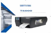 T6000 - The Printer Place€¦ · * Procesador ARM Cortex-A9 de alto rendimiento * Conectividad Wi-Fi de última generación * Carcasa de aluminio fundido con puerta metálica * Disponible