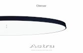 Astra - Climar · Climar Lighting . ASTRA 06 Nuevo modelo de bajo perfil La familia ASTRA ha sido complementada con una gama de luminarias de 90 mm de altura, que ofrecen mayor flexibilidad