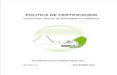 AUTORIDAD CERTIFICADORA ANDES SCD Versión 1.2 … · por la Autoridad de Certificación Andes SCD para obrar en el entorno electrónico a nombre del cargo ó función que desempeña