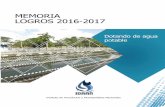 Dotando de agua potable - IDAAN WEB · 2018-01-31 · objetivos primarios de la Institución: abastecer a la población de agua potable y brindar servicios de alcantarillado. El IDAAN