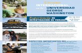 Verano INTERNACIONAL en la Universidad George Washington Research Experience Flyer 2018...Verano en la GW Para información sobre los costos y más, visite nuestro sitio web o envíenos