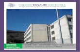 COLEGIO - Euskalit Kudeaketa Aurreratua · En el municipio de Basauri cuenta con un número alto de alumnos en centros públicos, el 76,78% de alumnado es de centros públicos y el