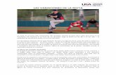 LAS VARIACIONES DE LA RECTA - Home | USA Baseballweb.usabaseball.com/documents/4/0/8/230553408/Variations... · 2017-08-11 · LAS VARIACIONES DE LA RECTA La recta es el arma más