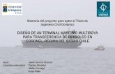 PROYECTO DE TITULO · sitio de interés Atlas de oleaje (1980-2015) Talcahuano Especificaciones de la malla numérica Definición del nodo de análisis a 30 m de profundidad Propagación