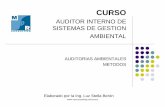 Normas ISO 14000 sistema de Gestión Ambiental · 2012-08-03 · Persona asignada por el auditado para asistir al equipo auditor Riesgo Efecto de la incertidumbre en los objetivos