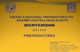 PREPARATORIA - prepa2.unam.mxprepa2.unam.mx/docs/Padres/2017-2018/juntaacademica2017-2018.… · De las últimas tres generaciones de preparatoria, alrededor del 13% de los alumnos