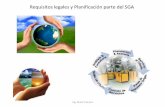 Requisitos legales y Planificación parte del SGA · Elabore procedimiento para identificar requisitos legales aplicables a los aspectos ambientales de la organización Tener acceso