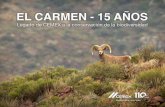 Que es - CEMEX Nature...Oso negro: El Carmen es hogar de la mayor población de almacena esta especie en México. 1 Oso / Km2 11ʼ230,000 toneladas de CO2 El Carmen, equivalentes a