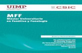máster Universitario en fonética y fonologíawapps002.uimp.es/uxxiconsultas/ficheros/7/35681MFF_P02N... · 2016-05-31 · 1 / UIMP MFF Máster Universitario en Fonética y Fonología