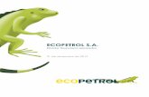 ECOPETROL S.A. S.A... · Ecopetrol S.A. 4 (Expresados en millones de pesos colombianos, excepto la utilidad básica por acción que está expresada en pesos) Estados de ganancias