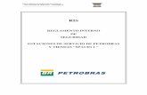 Anexo B Reglamento Interno Petrobras · 2019-03-31 · REGLAMENTO INTERNO DE SEGURIDAD ESTACIONES DE SERVICIO - PETROBRAS _____ 6 establecidas en el presente Reglamento. • Unidades