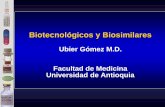 Ubier Gómez M.D. Facultad de Medicina Universidad de Antioquia … · 2017-04-19 · • Los fármacos de bajo peso molecular se pueden caracterizar mediante varias técnicas analíticas.