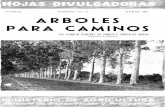 MADRID NUMERO 1-51 H ENERO 1951 ARBOLES …ARBOLES PARA CAMINOS El hombre es un extraño ser, cuyo más intenso goce con-sistiría en trastrocar las leyes . de la Naturaleza y obli^,ar