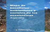 Mapa de beneficios ambientales y sociales de los ecosistemas · de un mapa a escala nacional, como una herramienta a tener en cuenta en la planificación territorial, que resalte