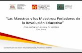 “Las Maestras y los Maestros: Forjadores de la Revolución ...ptdiputados.org.mx/pdfs/LeyesSecundarias.pdfprincipal mecanismo de privatización de la escuela pública y un instrumento
