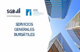 Bolsa de Valores de Panamá - SERVICIOS GENERALES BURSÁTILES Emisores/2017... · 2017-10-30 · Durante el año 2016, SGB se ubicó en tercer lugar,con una participación del 19.40%