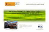 RIESGOS QUIMICOS Y MATERIALES EN CONTACTO CON LOS … · 2012-03-29 · EN LA PRODUCCION DE ALIMENTOS (equipos industriales de manejo, transferencia y envasado) 9 RIESGOS QUIMICOS: