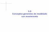 5.0 Conceptos generales de modelado con movimientocad3dconsolidworks.uji.es/t2/57.pdf · 2018-09-13 · Conceptos generales de modelado con movimiento. ... Agrupar las piezas de los