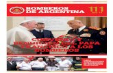 ENERO/FEBRERO de 2016 | Hipólito Yrigoyen 1628 2º y 14º ... · Santo Padre en ocasión de la firma de un conve-nio mediante el cual la Organización de Bombe-ros Americanos apoyará