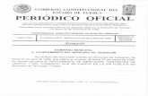 ? GOBIERNO CONSTITUCIONAL DEL ESTADO DE PUEBLA …transparenciath.tehuacan.gob.mx/wp/wp-content/...Miércoles 30 de junio de 1999 Periódico Oficial de! Estado de Puebla (Segunda Sección)