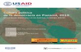 Cultura política de la democracia en Panamá, 2010 · Democracia y Gobierno de la Agencia de los Estados Unidos para el Desarrollo Internacional. Las opiniones expresadas en este