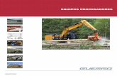 EQUIPOS PROCESADORES · 2018-06-19 · 4 GUERRA MEDIOS Y SERVICIOS La sección de montajes de equipos procesadores forestales dispone de los últimos medios para afrontar cualquier