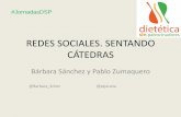REDES SOCIALES. SENTANDO CÁTEDRAS · – 1er finalista del I oncurso de proyectos de educación/ promoción de la salud de Extremadura, con el título ome lo que gastas, gasta lo