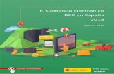 El Comercio Electrónico B2C en España 2018 - Red.esEl Comercio Electrónico B2C en España. 2018 (Edición 2019) ha sido elaborado por el equipo de Estudios del ONTSI (Observatorio