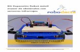 Kit-Expansión Robot móvil evasor de obstáculos con ...store.robodacta.mx/Material/Kit-Robotevasordeobsta... · kit expansiÓn- robot movil evasor de obstÁculos con sensores infrarrojos