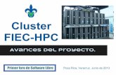 FIEC-HPC Cluster · 2013-06-03 · Características del OS: Linux Mint ... Los nodos se comunican por medio de una red local a través de dispositivos. Dispositivos de red utilizados:-1