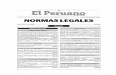 Publicacion Oficial - Diario Oficial El Peruano...N° 0928-80-ED, en relación a la delimitación de la Zona Monumental de Tacna 541008 DEFENSA R.S. N° 249-2014-DE.- Dan por concluidas