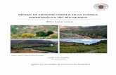 RIESGO DE EROSIÓN HÍDRICA EN LA CUENCA HIDROGRÁFICA … · 2014-02-07 · 4 RESUMEN La pérdida de suelo por erosión hídrica supone en la actualidad un grave problema medioambiental