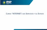 CURSO INTERNET: SUS SERVICIOS Y EL STADOipap.chaco.gov.ar/uploads/publicacion/b33369ff927dd2a3a9...Es un servicio de red que permite a los usuarios enviar y recibir mensajes (también