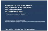 REPORTE DE BALANZA DE PAGOS Y POSICIÓN DE INVERSIÓN ... · El déficit de la cuenta corriente, en términos del PIB, alcanzó a 2,4%, debido al saldo deficitario de la cuenta bienes
