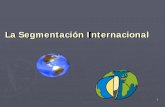 La Segmentación Internacional - gestiopolis.com · 2019-02-14 · La expansión internacional no carece de riesgos, requiere una buena disposición para ajustar determinadas características