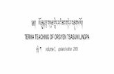 TERMA TEACHING OF ORGYEN TSASUM LINGPA A R“§… 1.pdf · With the addition of numerous texts recovered from Nepal and Tibet, mostly from Dersheg Kundu, Dragpo Kilaya, Sanwa Yeshe,