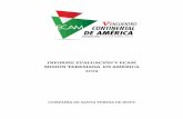 INFORME EVALUACIÓN V ECAM MISIÓN TERESIANA EN AMÉRICA 2019 - Compañía de … · 2019-10-12 · Informe evaluación V ECAM - Misión Teresiana en América 4 Se solicitó al Equipo