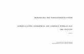 MANUAL DE ORGANIZACIÓN DIRECCIÓN GENERAL DE OBRAS …tonala.gob.mx/portal/wp-content/uploads/2017/06/08... · 2017-06-26 · Dirección General de Obras Públicas 3 3. Presentación
