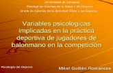 Variables psicológicas implicadas en la práctica deportiva ...orientacionalaprofesion.com/docs/trabajo_de_mikel_guillen.pdf– – ¿Qué é significado o importancia suele tener