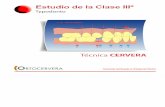 Estudio de la Clase IIIª - Ortocervera Cursos de Ortodonciaortocervera.com/wp-content/uploads/2014/12/... · Hemos tomado como ejemplo un caso típico y frecuente para la práctica