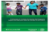 Secretaría de Desarrollo Social | Gobierno | gob.mx - Evaluación … · 2014-09-12 · resiliencia del hogar y 2) reducida cobertura de protección social o seguros para el hogar.